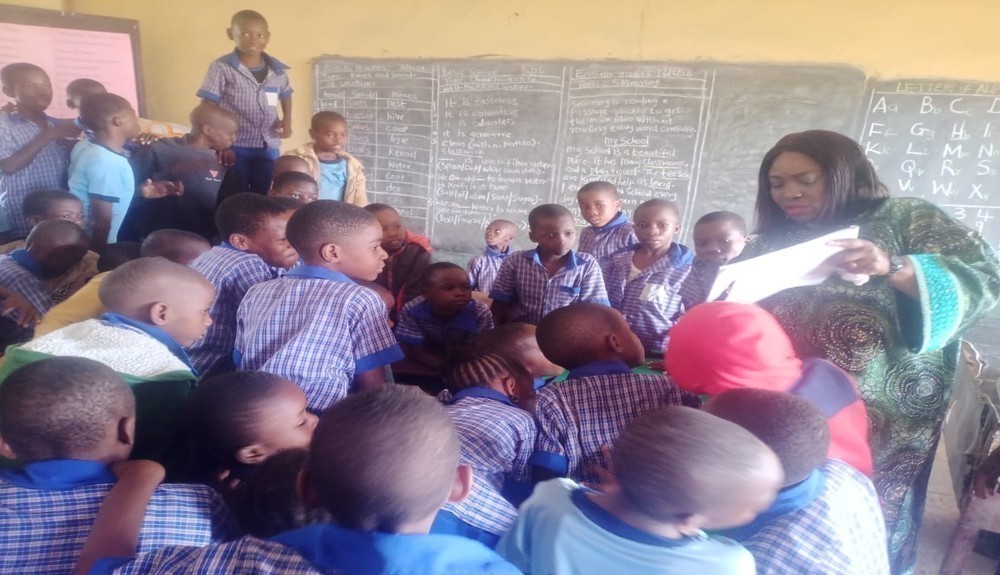 Abia Author Promotes Blue Economy Careers Among Students Through School Outreach