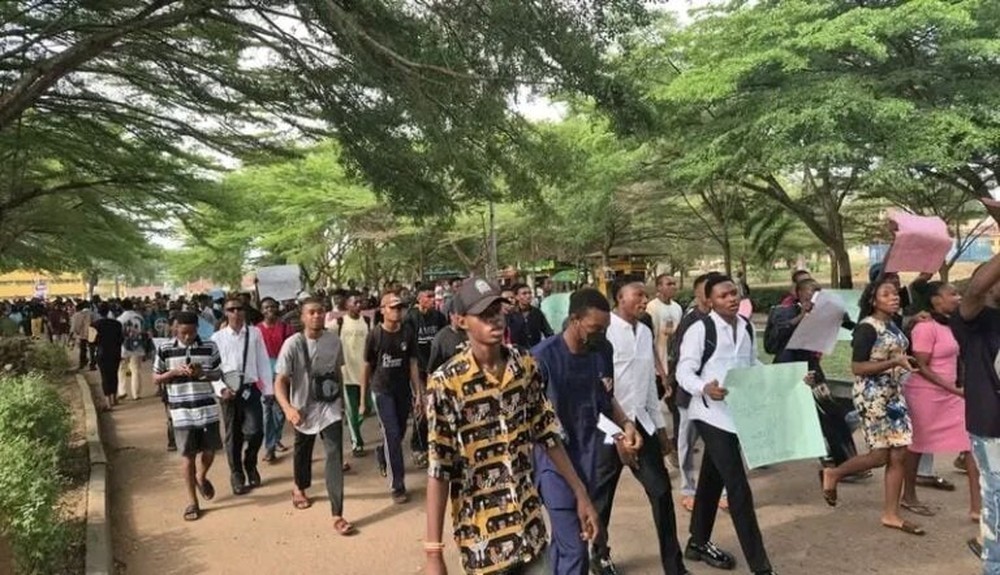 Abia Varsity explains students’ union protest over disqualification of presidential aspirant